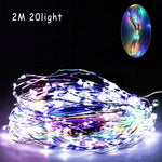 LED String Lights Christmas Decorations for Home New Year Garland Fairy String Lights