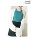 Women Crop Tops Off Shoulder Knitted Tank Tops O-Neck Sleeveless Solid Casual Tops