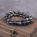 Viking Vintage Punk Bracelet Stainless Steel Culture Fashion Jewelry Men