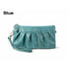 Fashion Serpentine Women's Handbag Genuine Leather Small Soft Clutches
