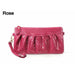 Fashion Serpentine Women's Handbag Genuine Leather Small Soft Clutches