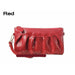 Fashion Serpentine Women's Handbag Genuine Leather Small Soft Clutches
