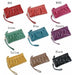 Fashion Serpentine Women's Handbag Genuine Leather Small Soft Clutches