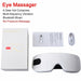 Bluetooth Smart Vibration Eye Neck Body Massager Compress Glasses Music Health Care Device