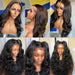 Body Wave 13x4 Front Wigs Pre Plucked Brazilian Human Hair Long Lace Frontal Wigs