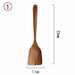 7pcs/set  Teak Natural Wood Utensils Special Nano Skimmer Cooking Tool Set