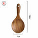 7pcs/set  Teak Natural Wood Utensils Special Nano Skimmer Cooking Tool Set