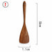 7pcs/set  Teak Natural Wood Utensils Special Nano Skimmer Cooking Tool Set