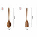 7pcs/set  Teak Natural Wood Utensils Special Nano Skimmer Cooking Tool Set