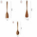 7pcs/set  Teak Natural Wood Utensils Special Nano Skimmer Cooking Tool Set