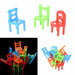18pcs/set Board Game Balance Chairs Kids Stacking Game Toys