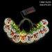 Christmas Snowman Snowflake Led  String Lights Home Party Decor Ornaments