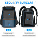 Anti-theft Waterproof Backpacks USB Charging High Capacity Travel Laptop Bags
