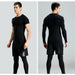Sportswear Skin-Tight Inner Tracksuits Sets Men's Clothing 2 Pieces Sports Set