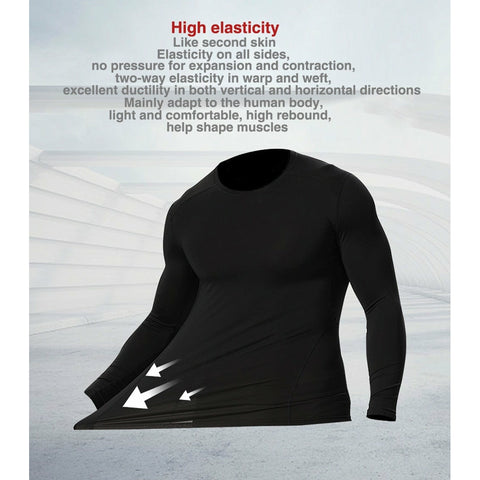 Sportswear Skin-Tight Inner Tracksuits Sets Men Clothing Sports Set ...