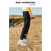 Men Pull-On Fleece Joggers Sport Pants Slant Pocket Drawstring Waistband Ribbed Waist Hem