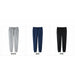 Men Pull-On Fleece Joggers Sport Pants Slant Pocket Drawstring Waistband Ribbed Waist Hem