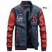 Leather Jacket Men Bomber Baseball Jacket Biker PU Faux Leather Slim Fit Jackets