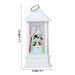 Christmas Lantern Santa Deer Snowman Lamp For Home Party New Year Decoration