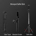 3 In 1 Selfie Stick Phone Tripod Extendable Monopod With Bluetooth Remote