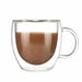 Double Wall Glass Cup Tea Coffee Mug Portable Transparent Glass Cup