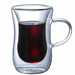 Double Wall Glass Cup Tea Coffee Mug Portable Transparent Glass Cup