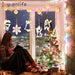Christmas Led Light Hanging Ornaments LED Suction Lamp For Christmas New year