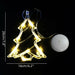 Christmas Led Light Hanging Ornaments LED Suction Lamp For Christmas New year