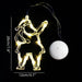 Christmas Led Light Hanging Ornaments LED Suction Lamp For Christmas New year