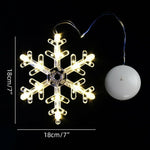 Christmas Led Light Hanging Ornaments LED Suction Lamp For Christmas New year