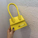 Women's Leather Designer Handbag Small PU Leather Flap-Bag