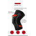 Knee Patella Protector Brace Silicone Spring Compression Knee Support Pad