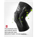 Knee Patella Protector Brace Silicone Spring Compression Knee Support Pad