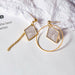 Statement Drop Earrings For Women Fashion Vintage Geometric Long Dangle Earrings