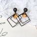 Statement Drop Earrings For Women Fashion Vintage Geometric Long Dangle Earrings