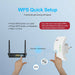 Wireless WiFi Repeater Booster 300Mbps WiFi Amplifier Signal Range Extender