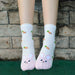 Women Socks Cute Cartoon Animal Novelty Art Fashion Socks