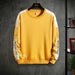 Solid Color Sweatshirt Casual Cotton Sweatshirts For Men