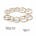 8Pcs/Set Fashion Punk Minimalist Rings Set Women Bohemia Vintage Rings Jewelry