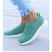 Women Flat Slip On Shoes Lightweight Solid Color Sneakers Summer Flats Shoes