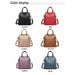 High Quality PU Leather Backpack Women Shoulder Bags Multifunction Travel Backpack