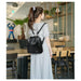 High Quality PU Leather Backpack Women Shoulder Bags Multifunction Travel Backpack