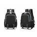 Men Women Multifunction Backpack USB Charging Laptop Travel Bags