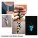 Luminous Pendant Necklace Knight Spear Arrow Glow In The Dark Pike Unisex Necklace Jewelry