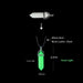 Luminous Pendant Necklace Knight Spear Arrow Glow In The Dark Pike Unisex Necklace Jewelry