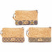 Natural Cork Designer Pattern Women Envelope Clutch Handbags