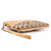 Natural Cork Designer Pattern Women Envelope Clutch Handbags