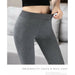 Winter Warm Leggings Women High Waist Knitted Fitness Yoga Pants