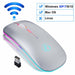 Wireless Mouse RGB Rechargeable Bluetooth LED Backlit Ergonomic Gaming Mouse