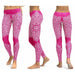 Women Fitness Leggings Sexy Gym Sportswear Elastic Printed Yoga Pants